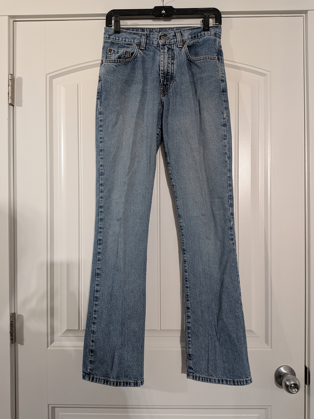 Lucky Brand Light Blue Vintage Y2K Low Rise Flare Jeans